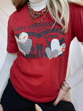 Load image into Gallery viewer, Heart Levi's Tee